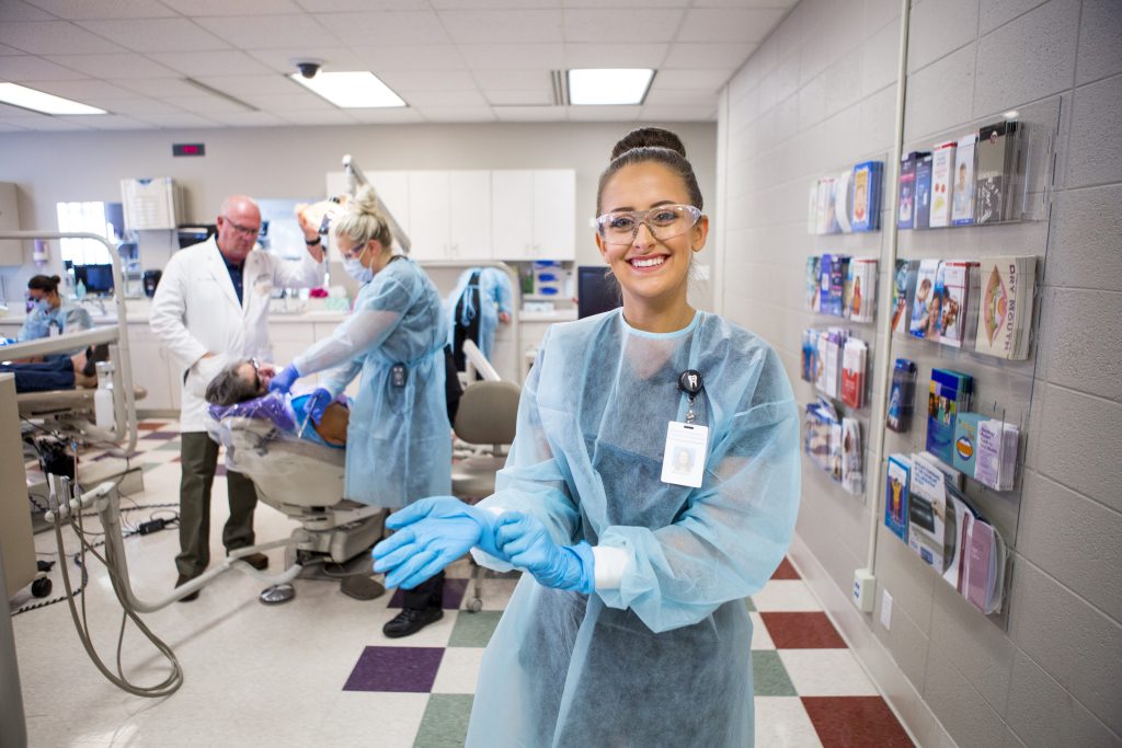 Dental Assisting Student